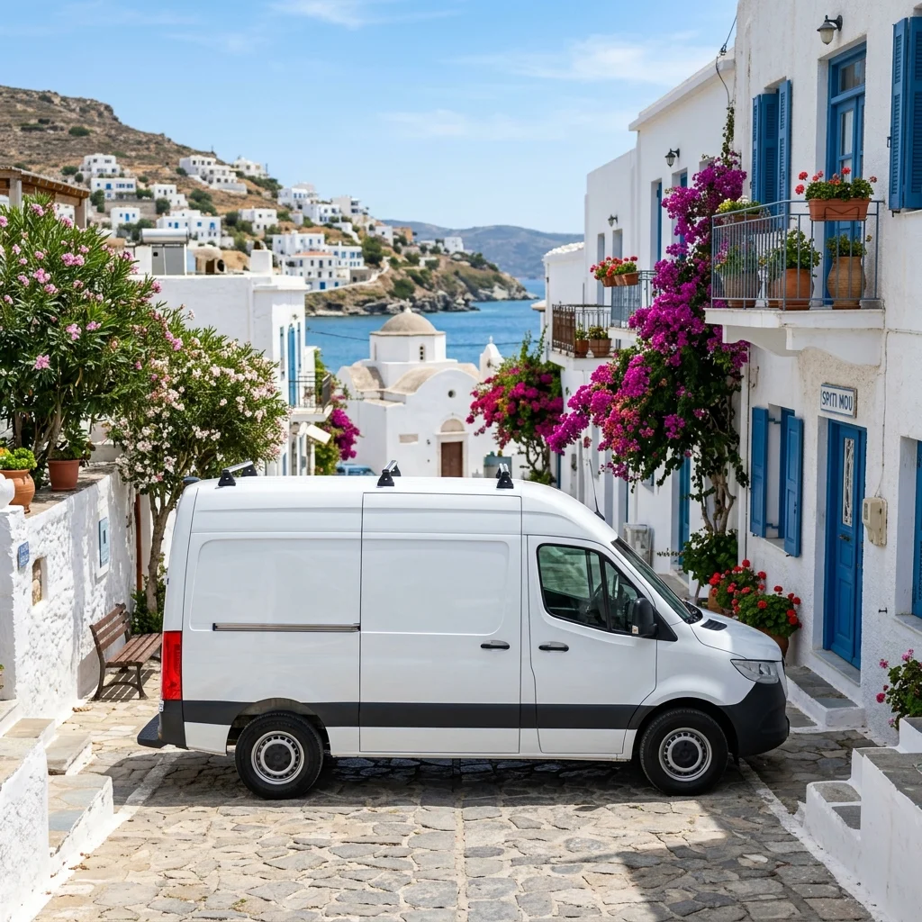 Plumbing technical van and drain clearance operatives working urgently in Cabo de Palos